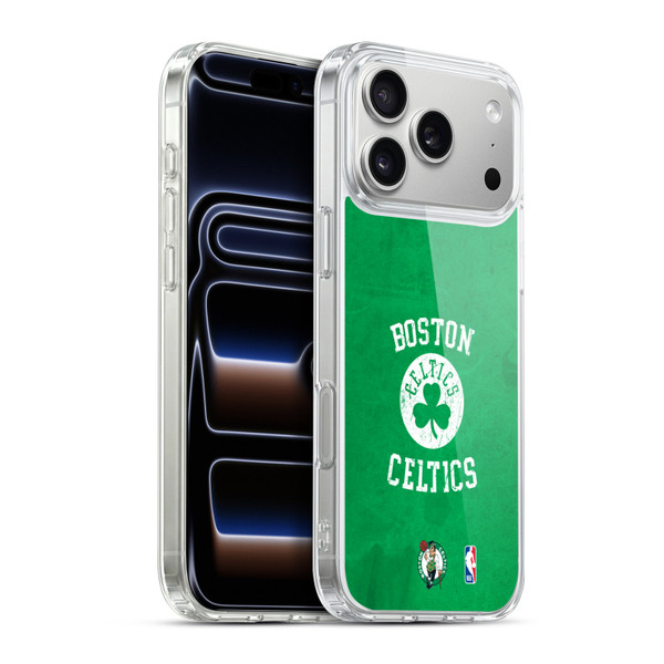 NBA Boston Celtics Distressed Soft Gel Case for Apple iPhone 17 Pro Max