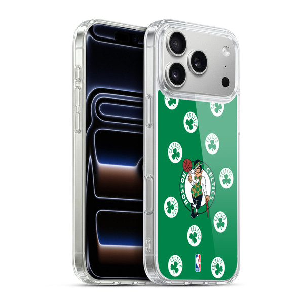 NBA Boston Celtics Patterns Soft Gel Case for Apple iPhone 17 Pro Max