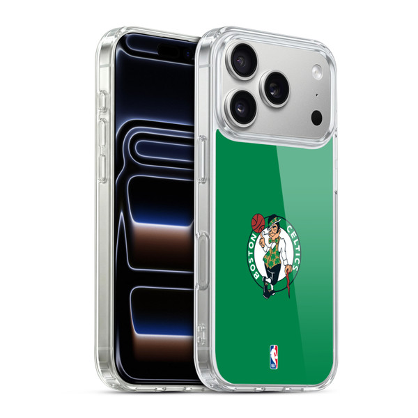NBA Boston Celtics Plain Soft Gel Case for Apple iPhone 17 Pro