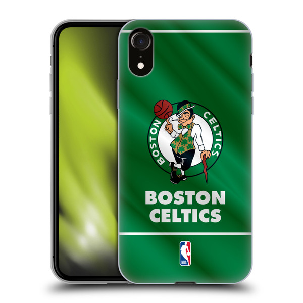 NBA Boston Celtics Horizontal Banner Soft Gel Case for Apple iPhone XR