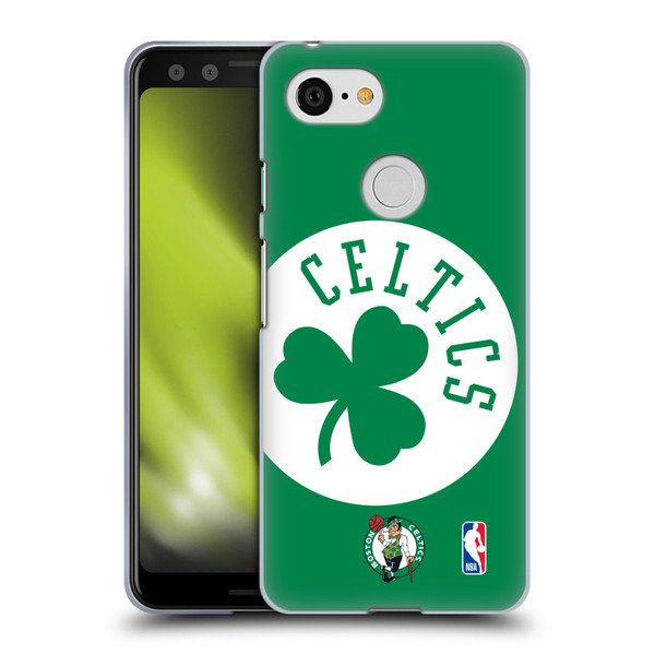 NBA Boston Celtics Oversized Soft Gel Case for Google Pixel 3