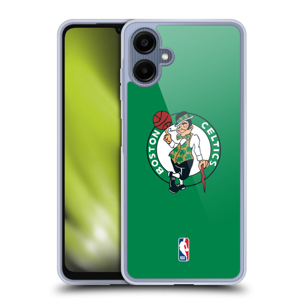 NBA Boston Celtics Plain Soft Gel Case for Samsung Galaxy A06 4G