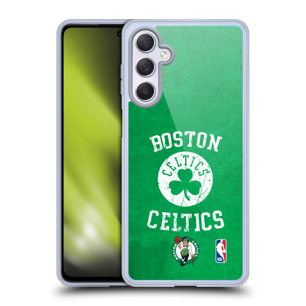 NBA Boston Celtics Distressed Soft Gel Case for Samsung Galaxy M54 5G