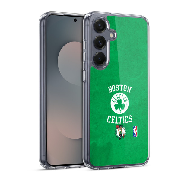 NBA Boston Celtics Distressed Soft Gel Case for Samsung Galaxy S25 & MagSafe