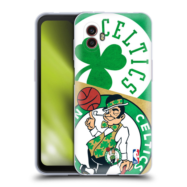 NBA Boston Celtics Half Oversized Soft Gel Case for Samsung Galaxy Xcover6 Pro/Pro2