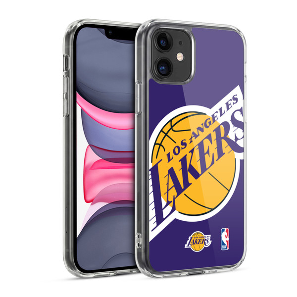 NBA Los Angeles Lakers Oversized Soft Gel Case for Apple iPhone 11