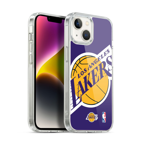 NBA Los Angeles Lakers Oversized Soft Gel Case for Apple iPhone 14