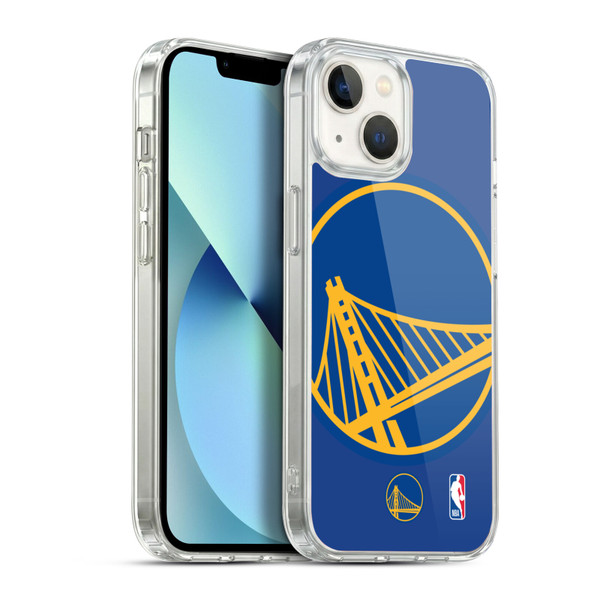 NBA Golden State Warriors Oversized Soft Gel Case for Apple iPhone 13