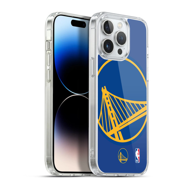 NBA Golden State Warriors Oversized Soft Gel Case for Apple iPhone 13 Pro Max & MagSafe