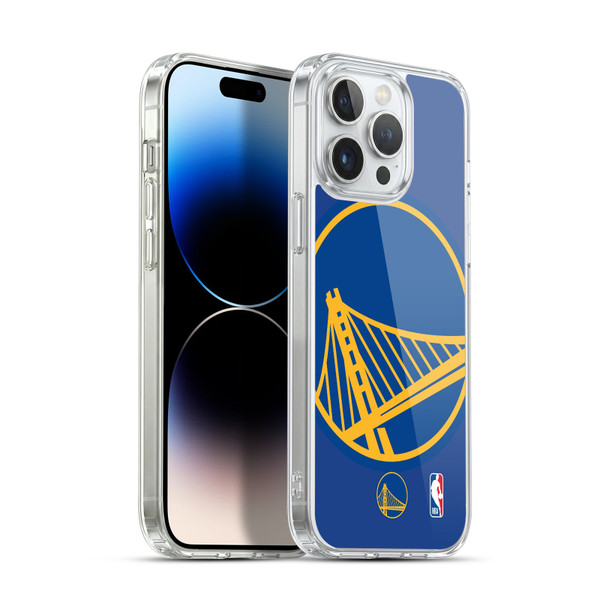 NBA Golden State Warriors Oversized Soft Gel Case for Apple iPhone 14 Pro Max & MagSafe