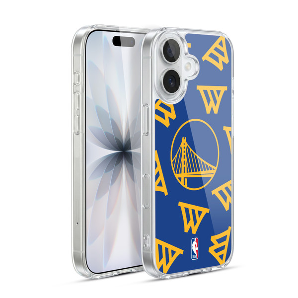 NBA Golden State Warriors Patterns Soft Gel Case for Apple iPhone 17