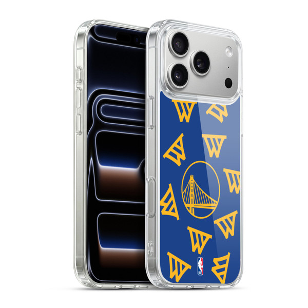 NBA Golden State Warriors Patterns Soft Gel Case for Apple iPhone 17 Pro Max