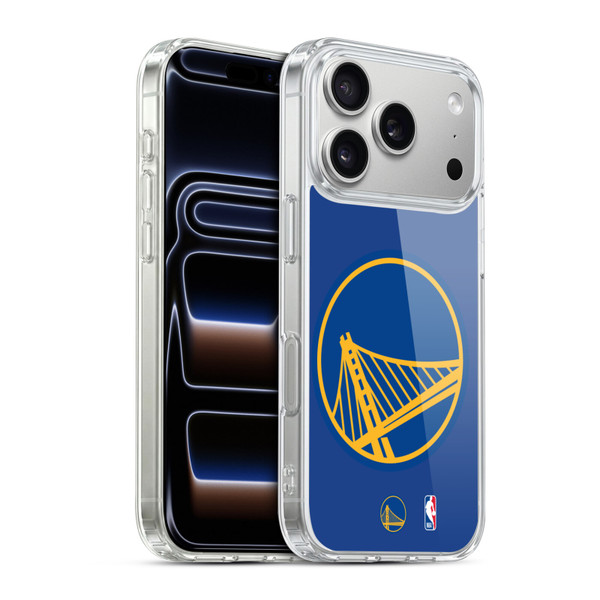 NBA Golden State Warriors Oversized Soft Gel Case for Apple iPhone 17 Pro
