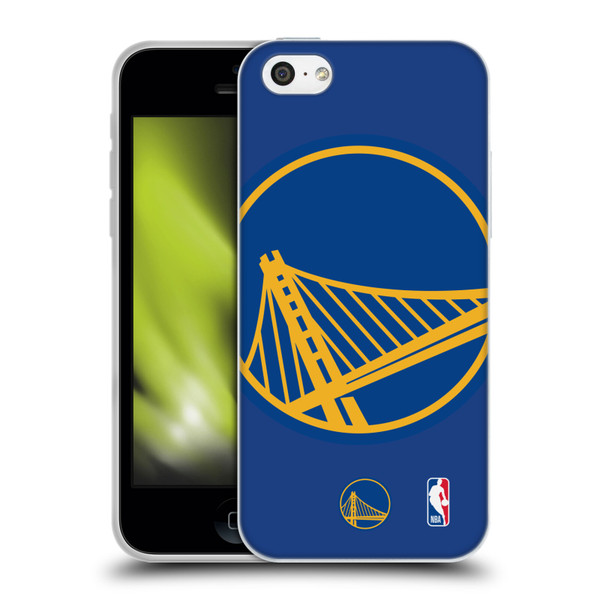 NBA Golden State Warriors Oversized Soft Gel Case for Apple iPhone 5c