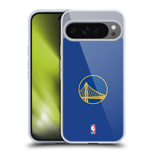 NBA Golden State Warriors Plain Soft Gel Case for Google Pixel 9 Pro XL