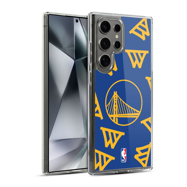 NBA Golden State Warriors Patterns Soft Gel Case for Samsung Galaxy S24 Ultra 5G & MagSafe