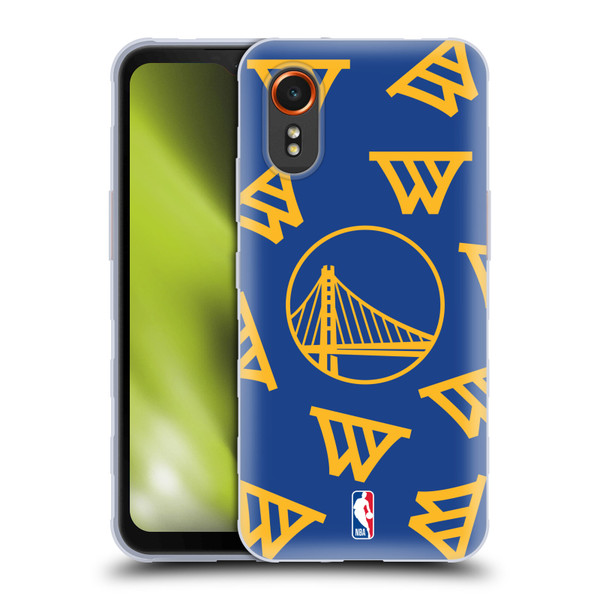 NBA Golden State Warriors Patterns Soft Gel Case for Samsung Galaxy Xcover7 5G