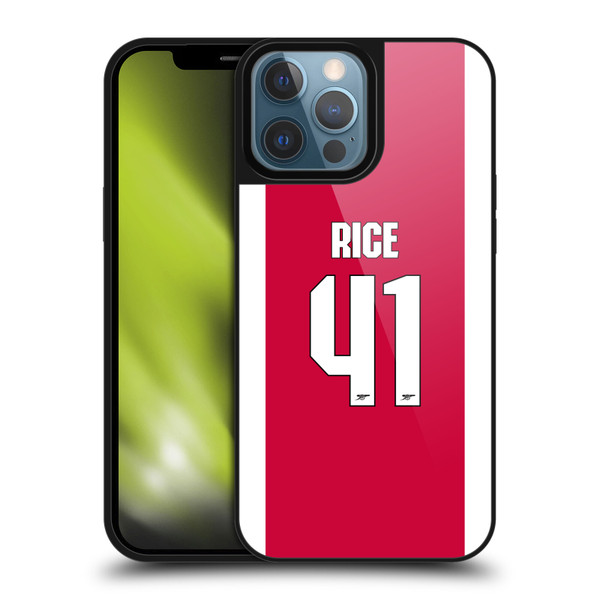 Arsenal FC 2025/26 Players Home Kit 1st Group Declan Rice Gel Armour Case For Apple iPhone 13 Pro Max
