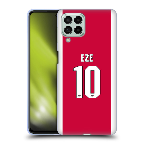 Arsenal FC 2025/26 Players Home Kit 1st Group Eberechi Eze Soft Gel Case for Samsung Galaxy M53 (2022)