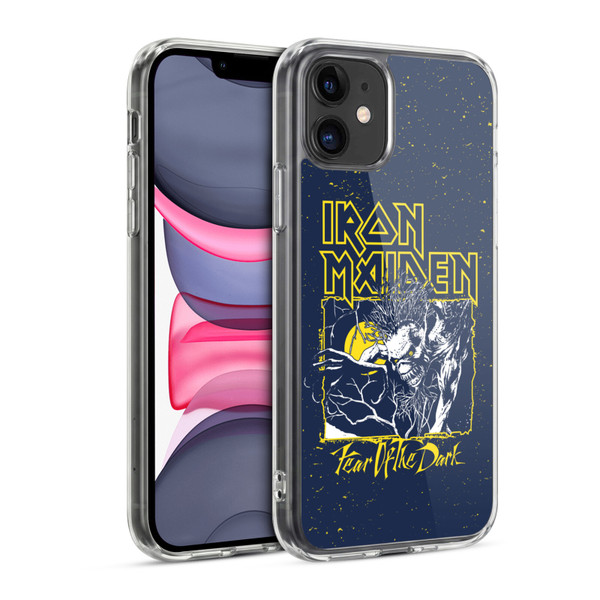 Iron Maiden Key Art FOTD Distressed Soft Gel Case for Apple iPhone 11