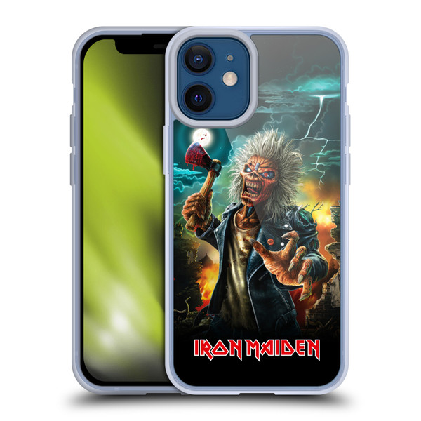 Iron Maiden Key Art Run For Your Lives Soft Gel Case for Apple iPhone 12 Mini