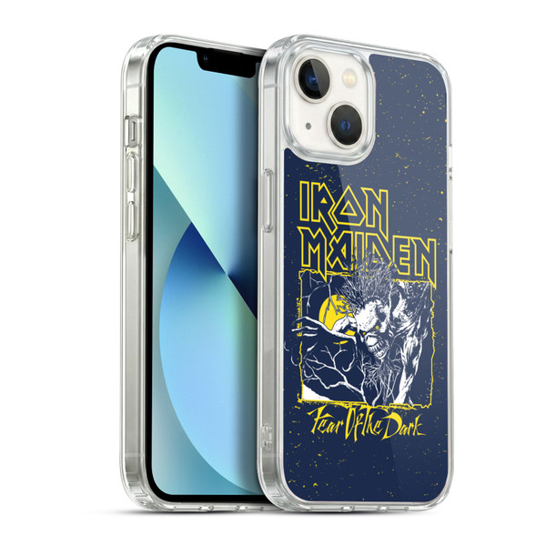 Iron Maiden Key Art FOTD Distressed Soft Gel Case for Apple iPhone 13
