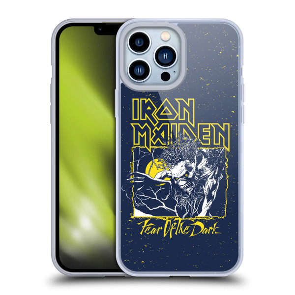 Iron Maiden Key Art FOTD Distressed Soft Gel Case for Apple iPhone 13 Pro Max