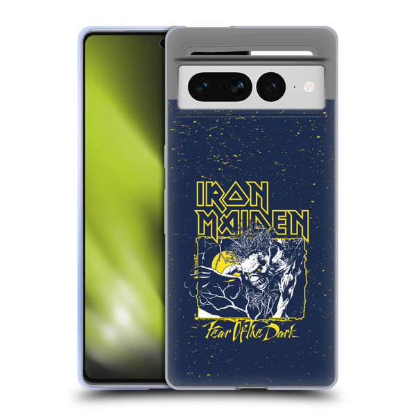 Iron Maiden Key Art FOTD Distressed Soft Gel Case for Google Pixel 7 Pro