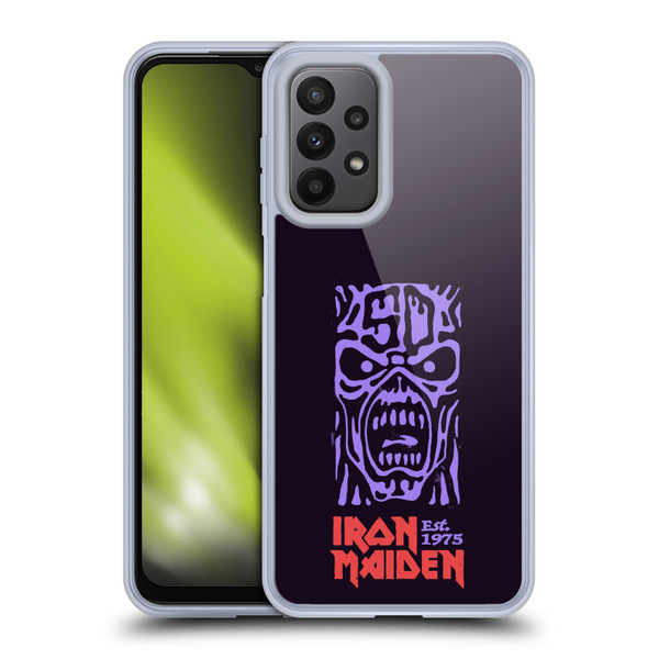 Iron Maiden Key Art Logo Soft Gel Case for Samsung Galaxy A23 / 5G (2022)