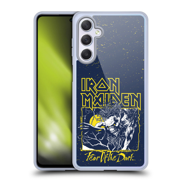 Iron Maiden Key Art FOTD Distressed Soft Gel Case for Samsung Galaxy M54 5G