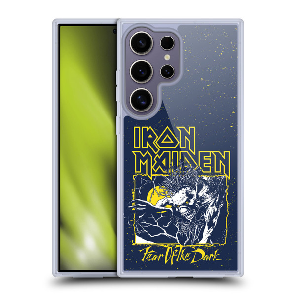 Iron Maiden Key Art FOTD Distressed Soft Gel Case for Samsung Galaxy S25 Ultra