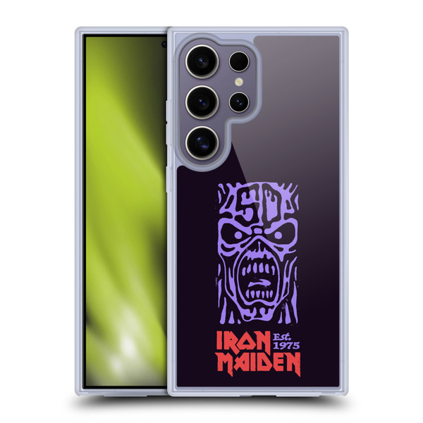 Iron Maiden Key Art Logo Soft Gel Case for Samsung Galaxy S25 Ultra