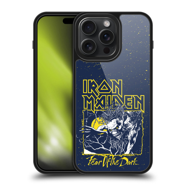 Iron Maiden Key Art FOTD Distressed Gel Armour Case For Apple iPhone 15 Pro Max