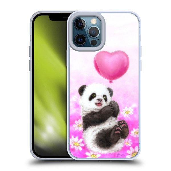 Kayomi Harai Graphic Art Panda Balloon Soft Gel Case for Apple iPhone 12 Pro Max