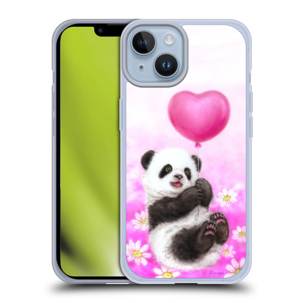 Kayomi Harai Graphic Art Panda Balloon Soft Gel Case for Apple iPhone 14