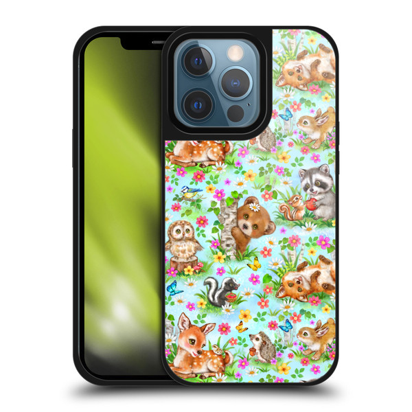 Kayomi Harai Magical Fantasy Woodland Spring Pattern Gel Armour Case For Apple iPhone 13 Pro