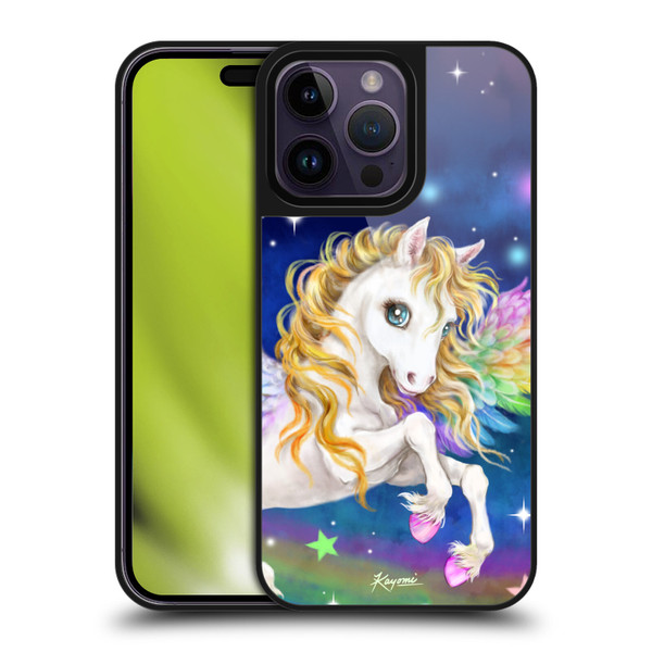 Kayomi Harai Magical Fantasy Rainbow Pegasus Gel Armour Case For Apple iPhone 14 Pro Max