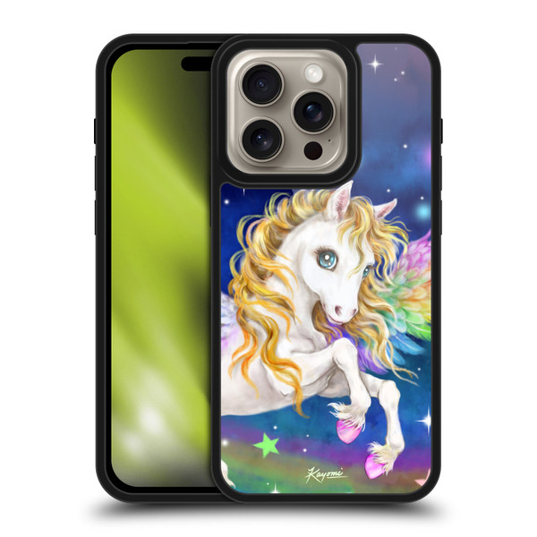 Kayomi Harai Magical Fantasy Rainbow Pegasus Gel Armour Case For Apple iPhone 16 Pro