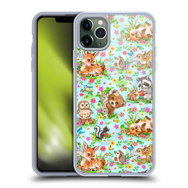 Kayomi Harai Magical Fantasy Woodland Spring Pattern Soft Gel Case for Apple iPhone 11 Pro Max