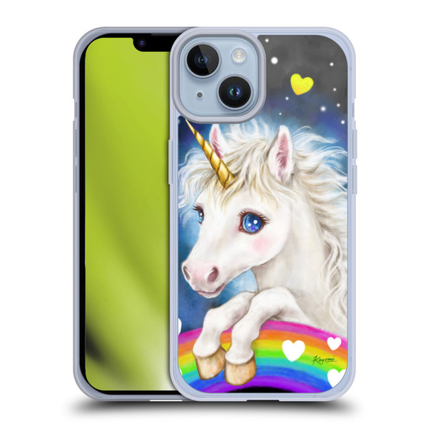 Kayomi Harai Magical Fantasy Lovely Unicorn Soft Gel Case for Apple iPhone 14