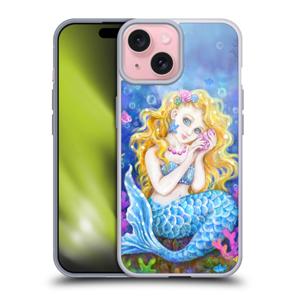 Kayomi Harai Magical Fantasy Mermaid Soft Gel Case for Apple iPhone 15