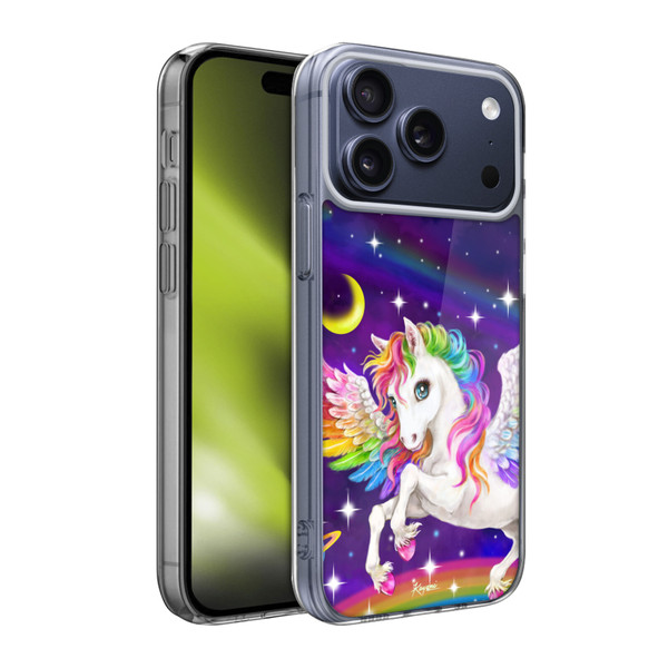 Kayomi Harai Magical Fantasy Rainbow Unicorn Soft Gel Case for Apple iPhone 17 Pro Max