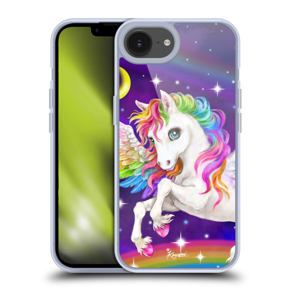 Kayomi Harai Magical Fantasy Rainbow Unicorn Soft Gel Case for Apple iPhone 16e