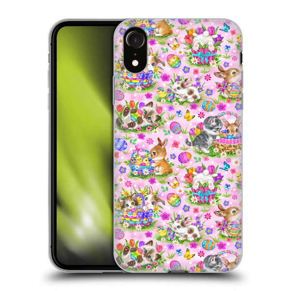 Kayomi Harai Magical Fantasy Easter Friends Pattern Soft Gel Case for Apple iPhone XR