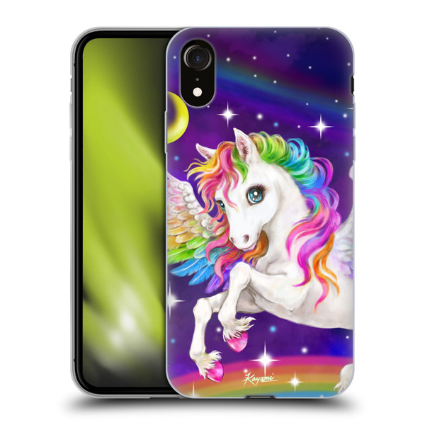 Kayomi Harai Magical Fantasy Rainbow Unicorn Soft Gel Case for Apple iPhone XR