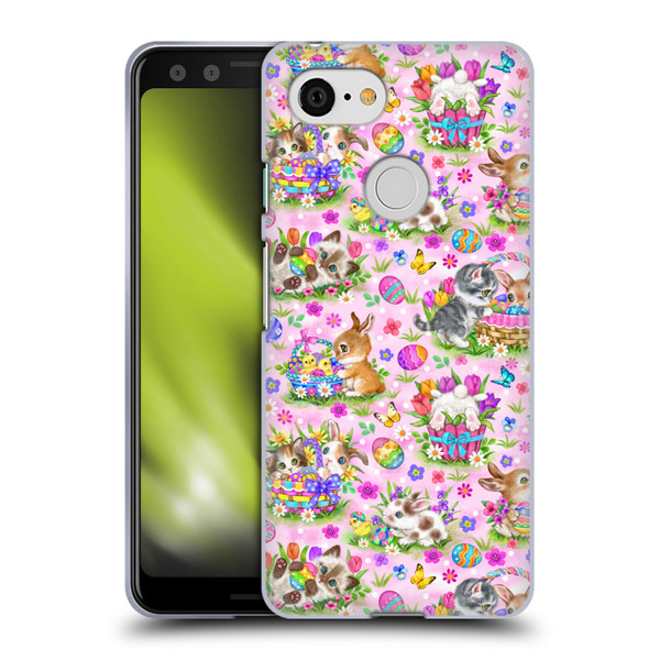 Kayomi Harai Magical Fantasy Easter Friends Pattern Soft Gel Case for Google Pixel 3