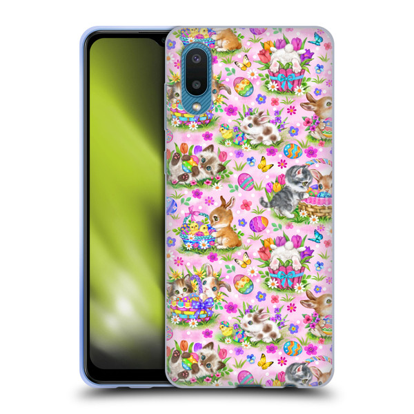 Kayomi Harai Magical Fantasy Easter Friends Pattern Soft Gel Case for Samsung Galaxy A02/M02 (2021)