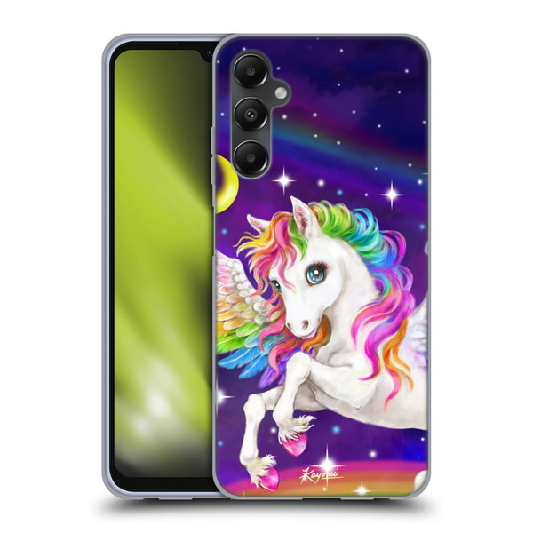 Kayomi Harai Magical Fantasy Rainbow Unicorn Soft Gel Case for Samsung Galaxy A05s