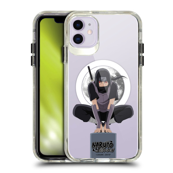 Naruto Shippuden Characters & Icons Itachi Uchiha Moon SHOCKPROOF BUMPER CASE COMPATIBLE WITH Apple iPhone 11 & MAGSAFE