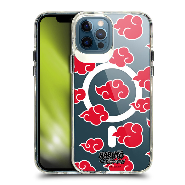 Naruto Shippuden Characters & Icons Akatsuki SHOCKPROOF BUMPER CASE COMPATIBLE WITH Apple iPhone 12 / iPhone 12 Pro & MAGSAFE